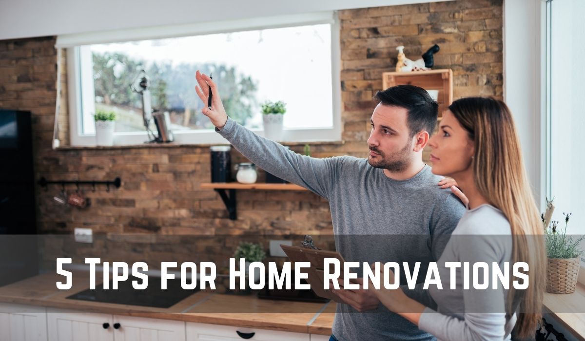 5 Tips for Home Renovations